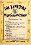 The Kentucky High School Athlete, October 1965 by Kentucky High School Athletic Association