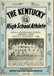 The Kentucky High School Athlete, August 1966 by Kentucky High School Athletic Association