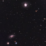 M77 and NGC 1055 by Marco Ciocca