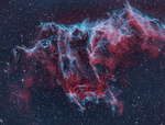 Bat Nebula (Cygnus Loop) by Marco Ciocca
