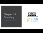 SWK 340: Chapter 10. Sampling [Powerpoint]