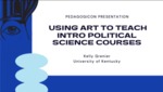 Using Art to Teach Introductory Political Science Courses