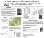 40 years of vegetation changes in an old-growth forest inform predictions of current bird and amphibian populations by David R. Brown, Brad R. Ruhfel, and Stephen C. Richter