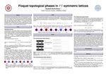 Floquet topological phases in PT-symmetric lattices by Elizabeth N. Blose