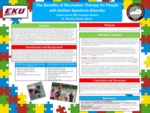 The Benefits of Recreation Therapy for People with Autism Spectrum Disorder by Chelsea Scott