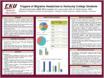 Triggers of Migraine Headaches in Kentucky College Students by Shruthi Chinthireddy