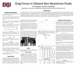 Drag Forces in Dilatant non-Newtonian Fluids by James M. Mangum