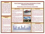Rural Collectivism and Urban Individualism in Public Restaurants of Kentucky by Daniel Verenchuk