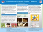 Acquiring Communication in Individuals with Autism: A Meta-Analysis. by Kasey J. Waddell