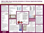 VAS in VAS: Visual Activity Schedules in Various Applicable Settings by Sarah Hornback