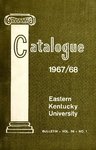 1967-68 Catalog by Eastern Kentucky University